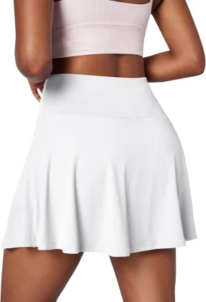 Ewedoos Tennis Skirt Womens Skorts with Pockets Shorts Tennis Skirts for Women Athletic Golf Running Pickleball