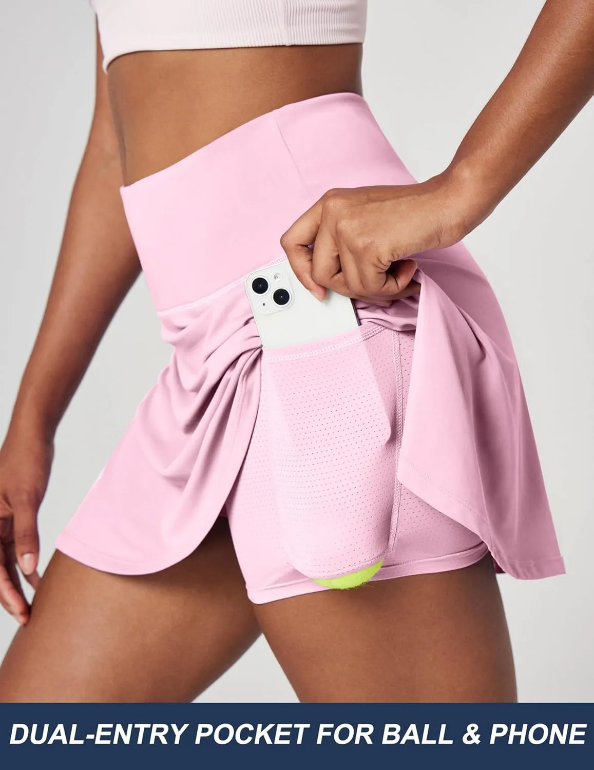Ewedoos Tennis Skirt Womens Skorts with Pockets Shorts Tennis Skirts for Women Athletic Golf Running Pickleball