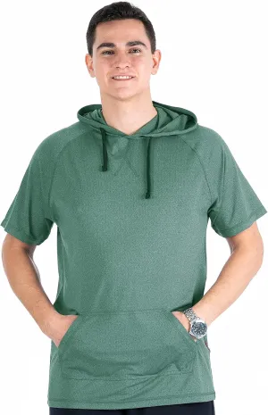 Facitisu Mens Casual Athletic Hoodies Sport Workout Lightweight Quick Dry Mositure Wicking Performance T-Shirt