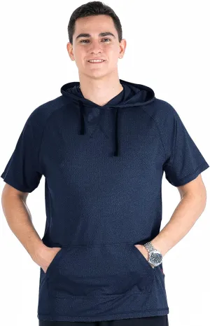 Facitisu Mens Casual Athletic Hoodies Sport Workout Lightweight Quick Dry Mositure Wicking Performance T-Shirt