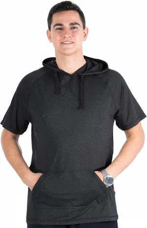 Facitisu Mens Casual Athletic Hoodies Sport Workout Lightweight Quick Dry Mositure Wicking Performance T-Shirt