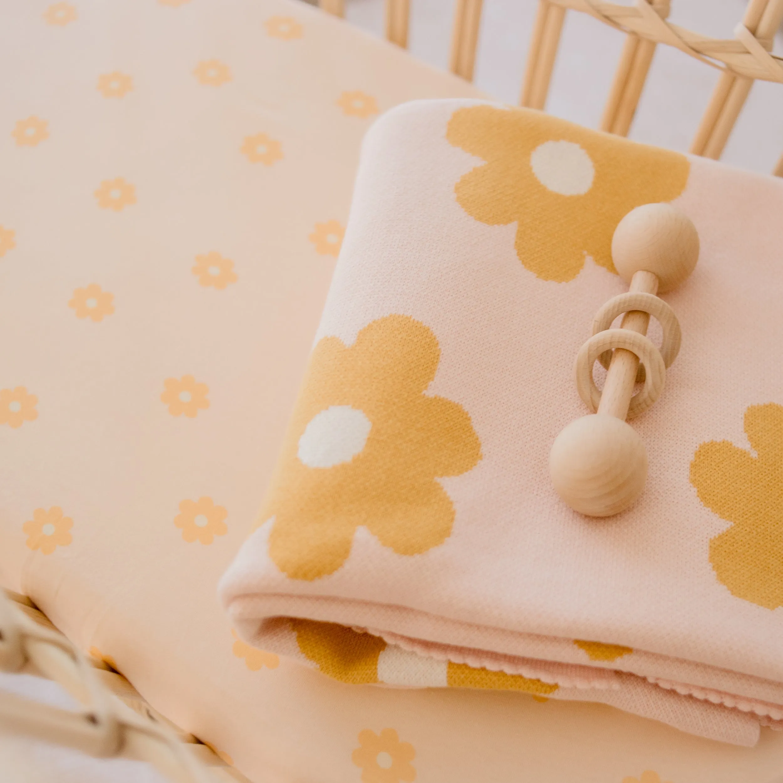 Fox & Fallow Blanket - Daisy Chain