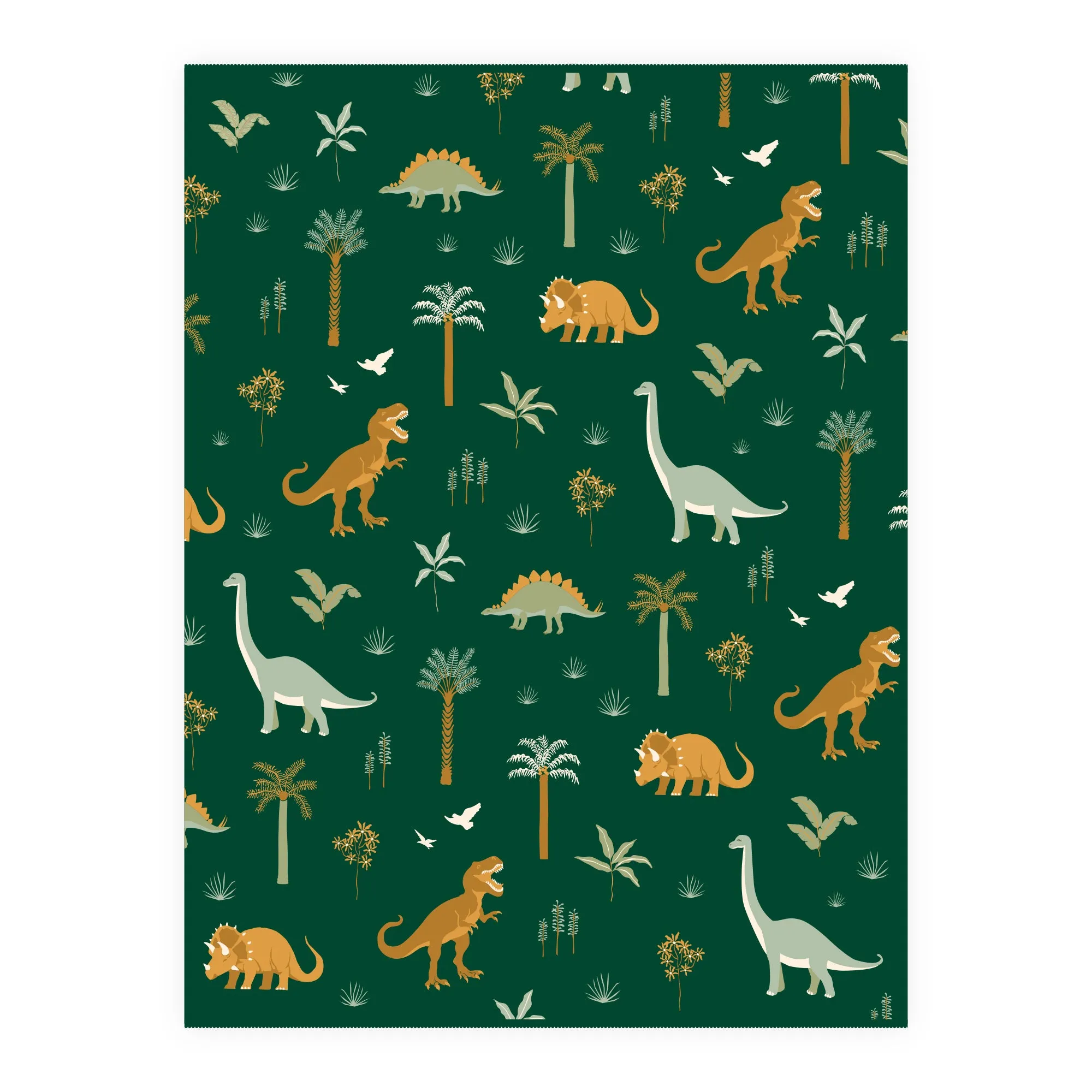 Fox & Fallow - Dinos Throw Blanket