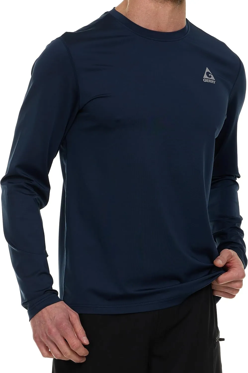 Gerry Rash Guard for Men, Long Sleeve Mens Swim Shirt, Fishing Hiking UPF  50 UV Protection