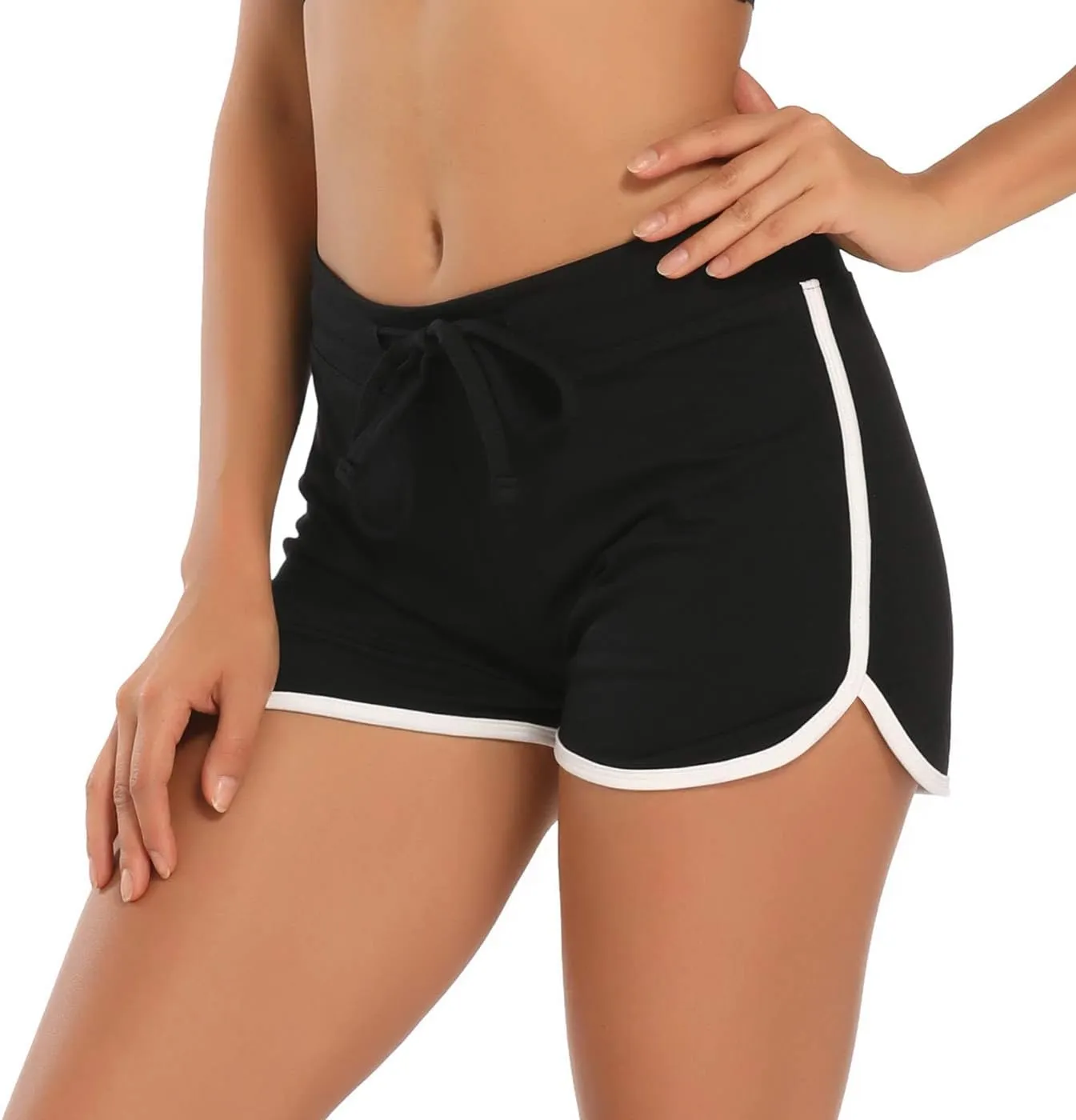 HDE Women's Retro Fashion Dolphin Running Workout Shorts