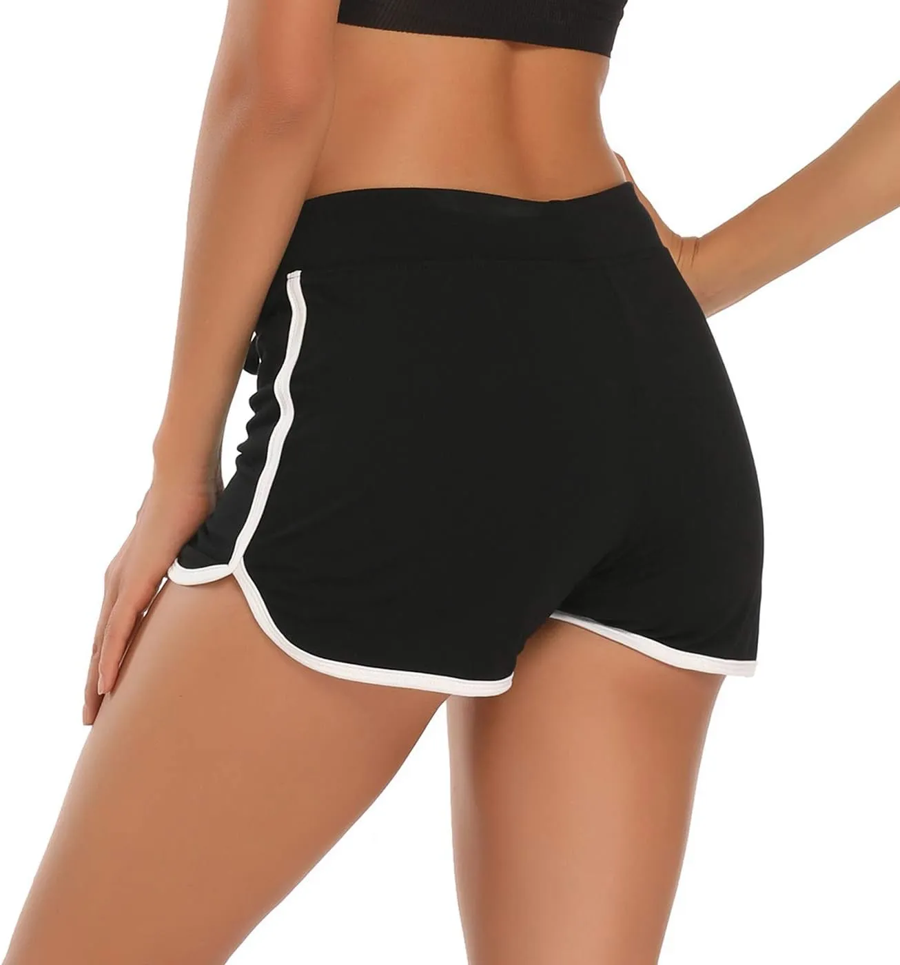 HDE Women's Retro Fashion Dolphin Running Workout Shorts