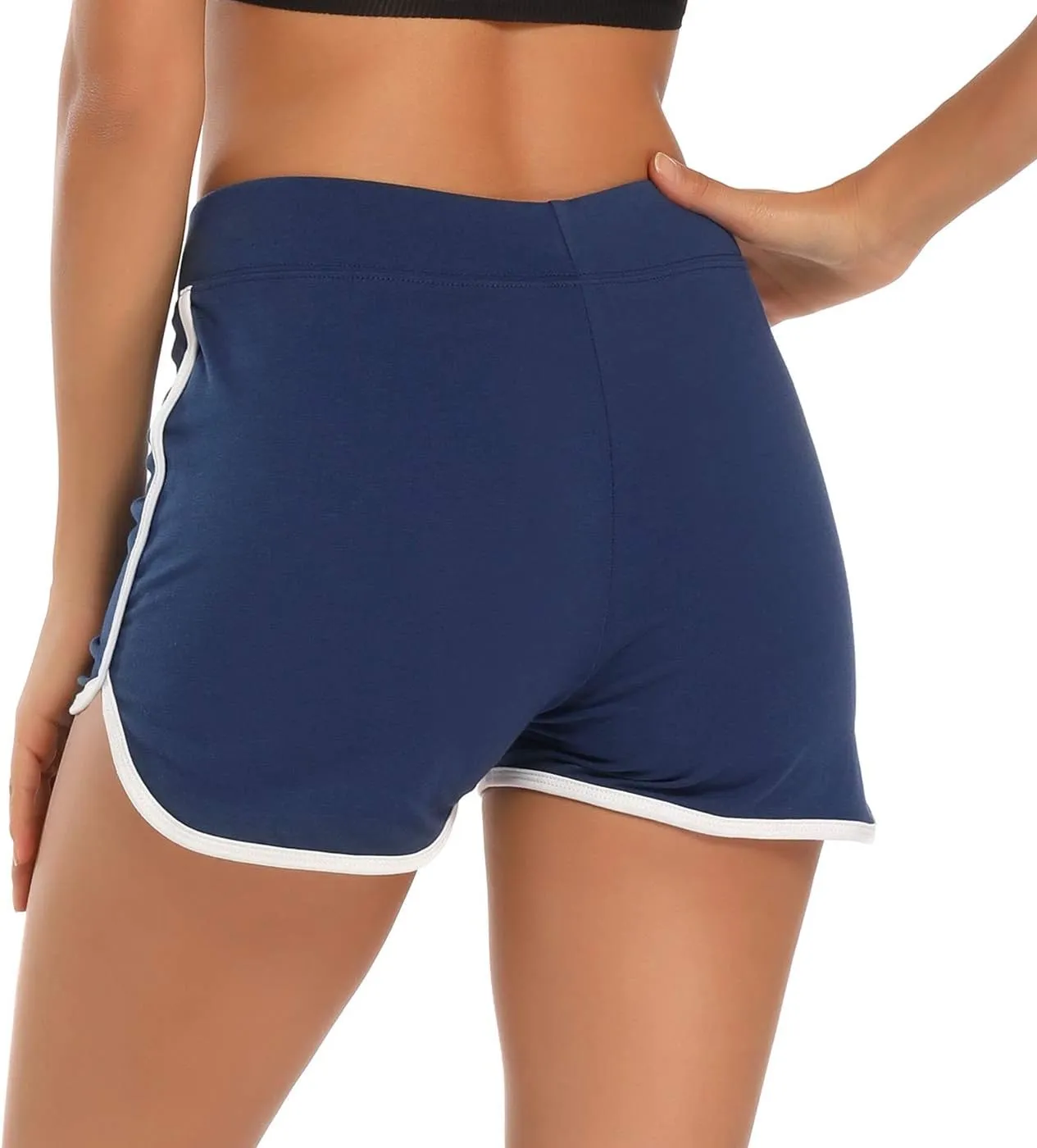 HDE Women's Retro Fashion Dolphin Running Workout Shorts
