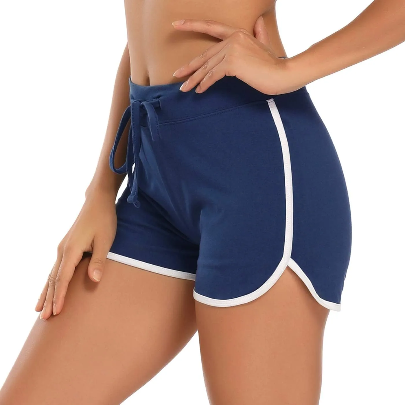 HDE Women's Retro Fashion Dolphin Running Workout Shorts