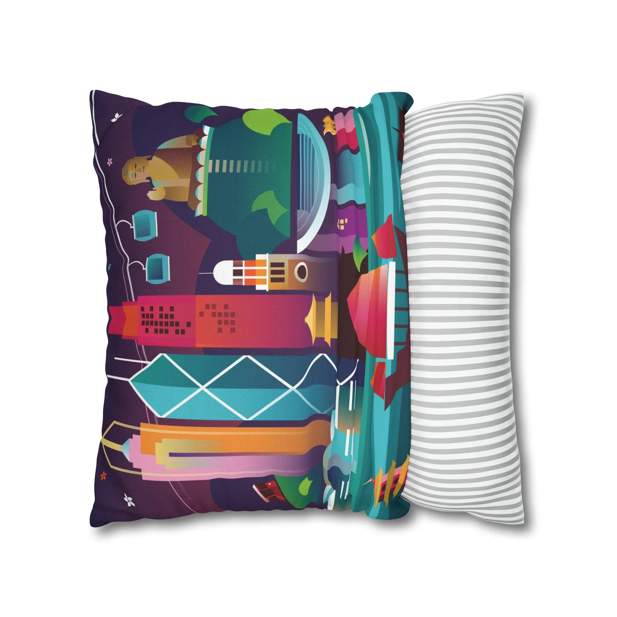 Hong Kong Cushion Cover