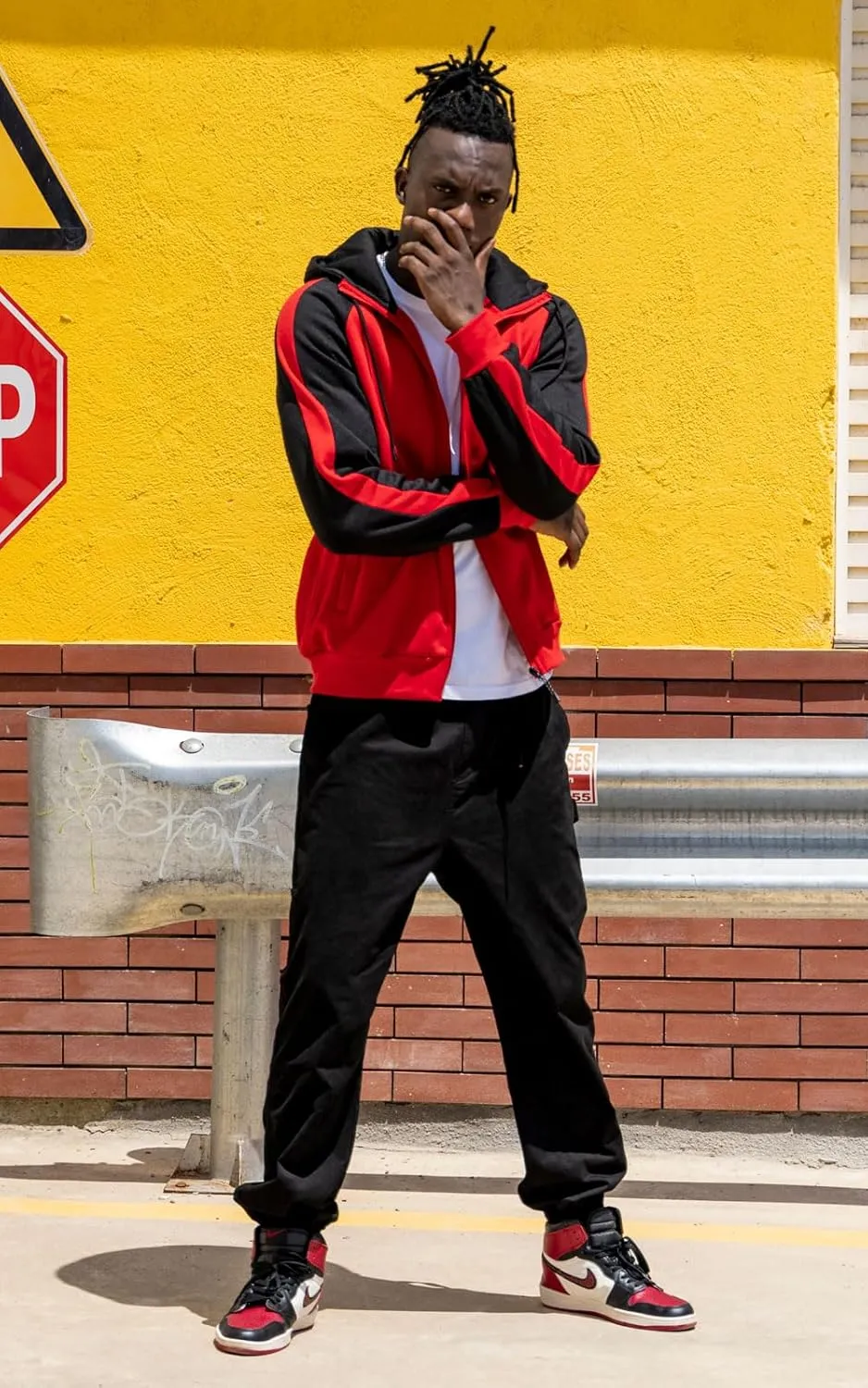 Hoodies for Men Zip Up Hoodie Drawstring Casual Long Sleeve Pocket Hooded Sweatshirts