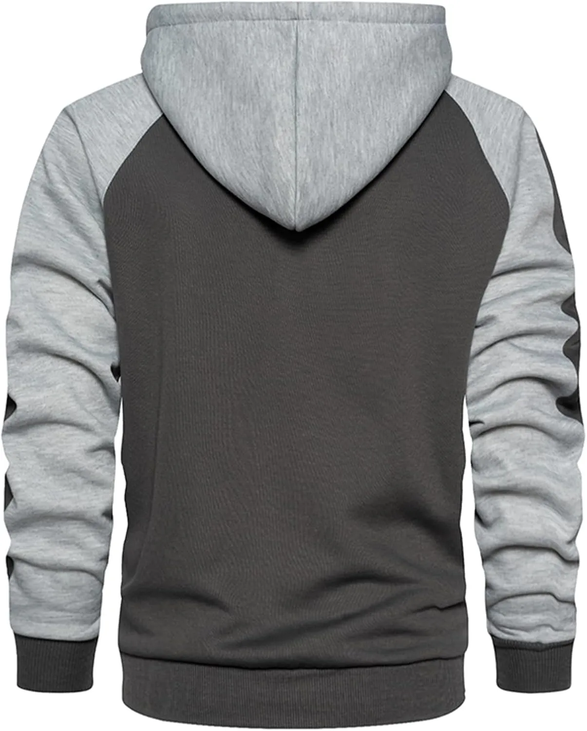 Hoodies for Men Zip Up Hoodie Drawstring Casual Long Sleeve Pocket Hooded Sweatshirts
