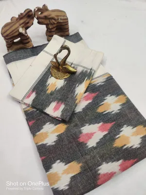 Ikat Double Cot Bedsheet
