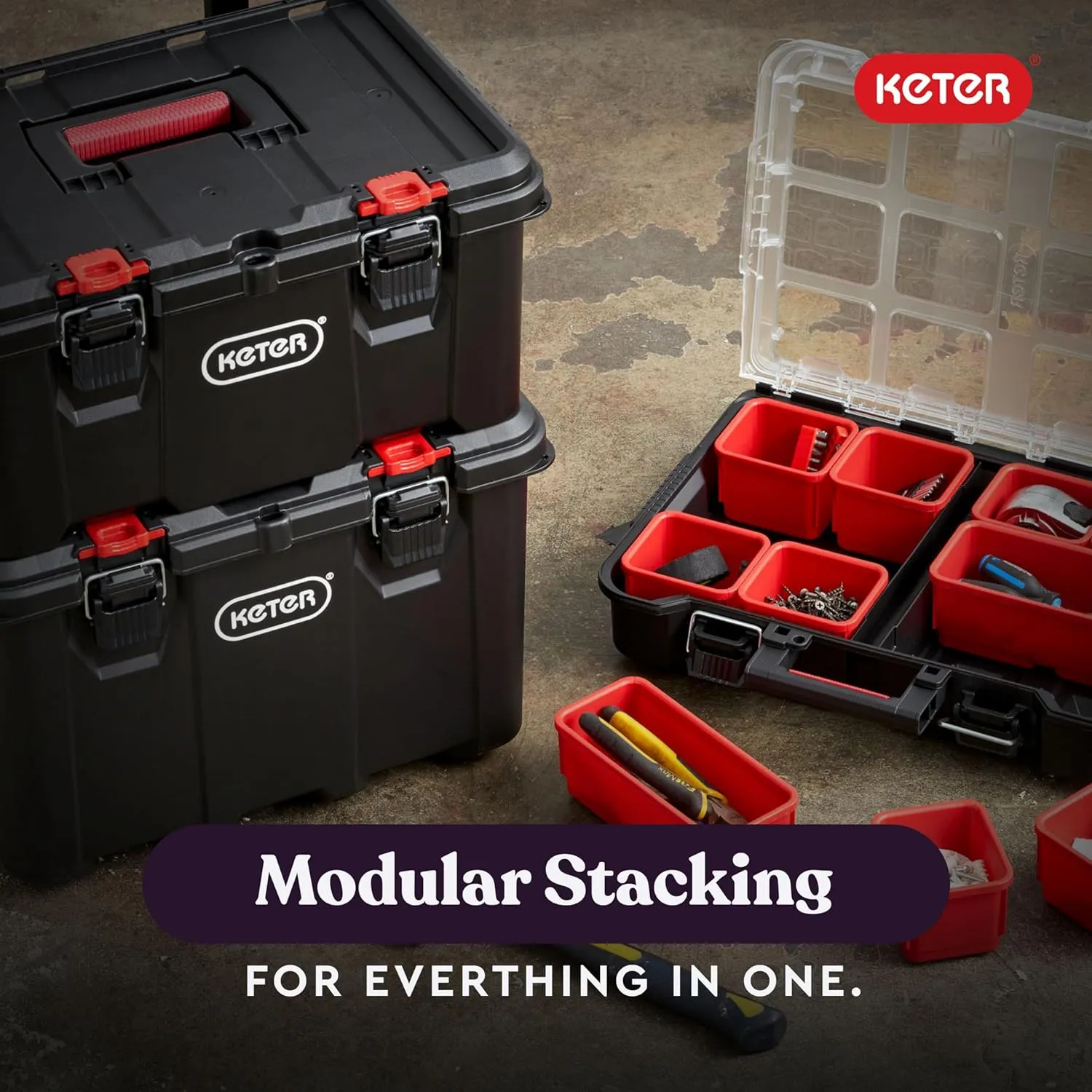 Keter STACK N’ ROLL System