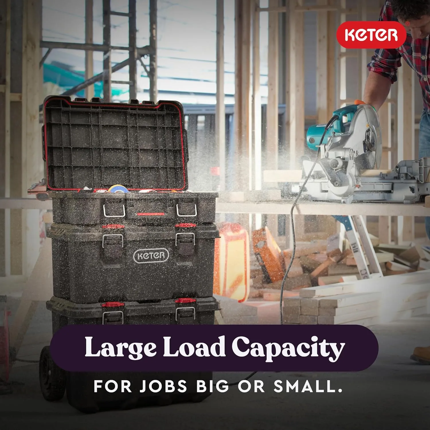 Keter STACK N’ ROLL System