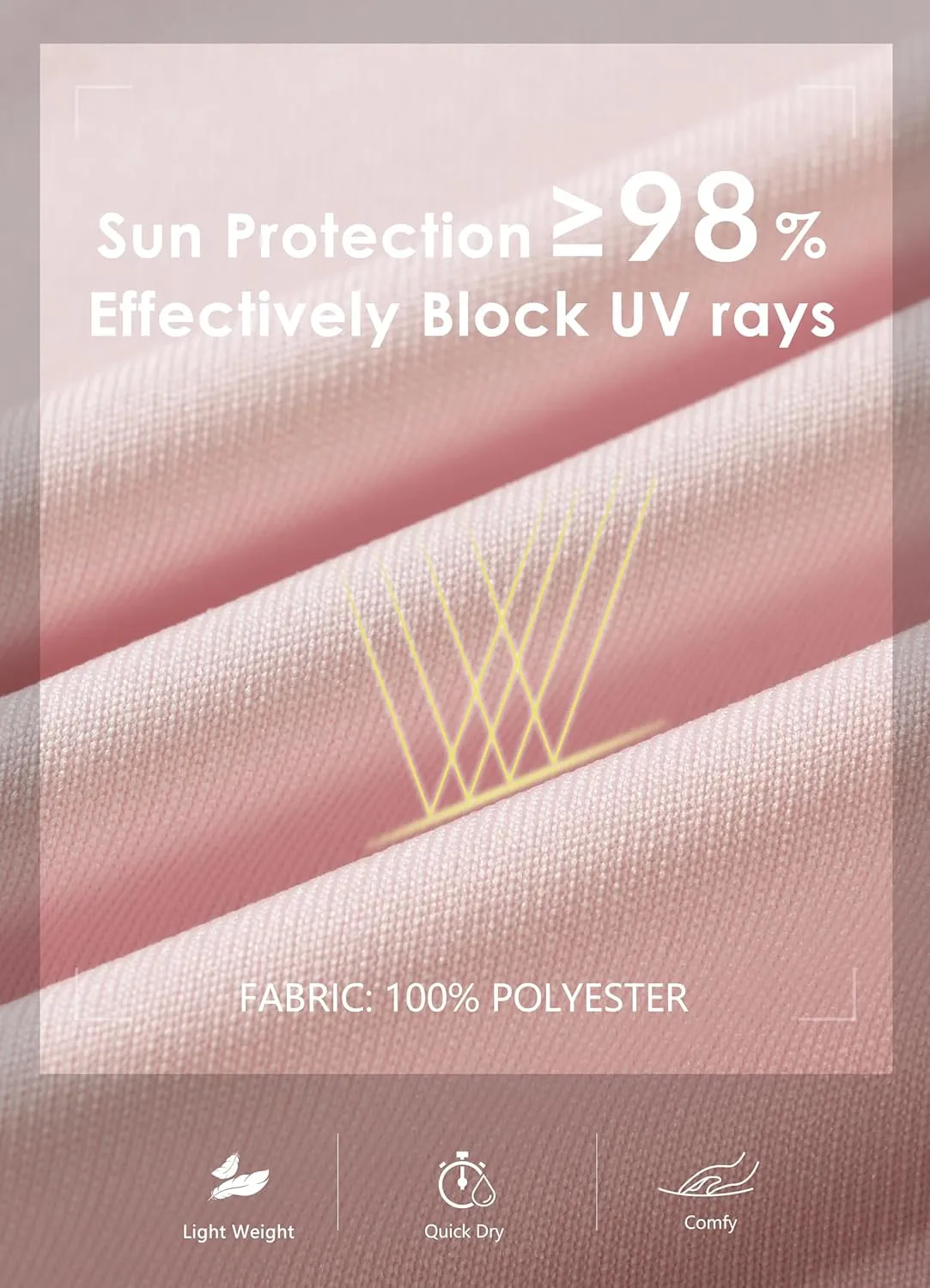 Libin Womens UPF 50  Long Sleeve Sun Shirts UV Protection Rash Guard Lightweight Quick Dry Tops for Workout,Hiking