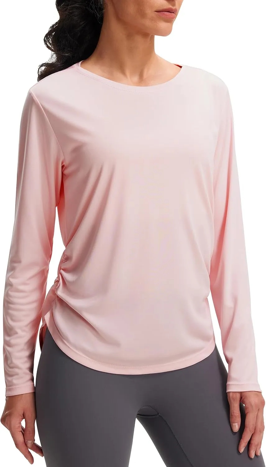 Libin Womens UPF 50  Long Sleeve Sun Shirts UV Protection Rash Guard Lightweight Quick Dry Tops for Workout,Hiking