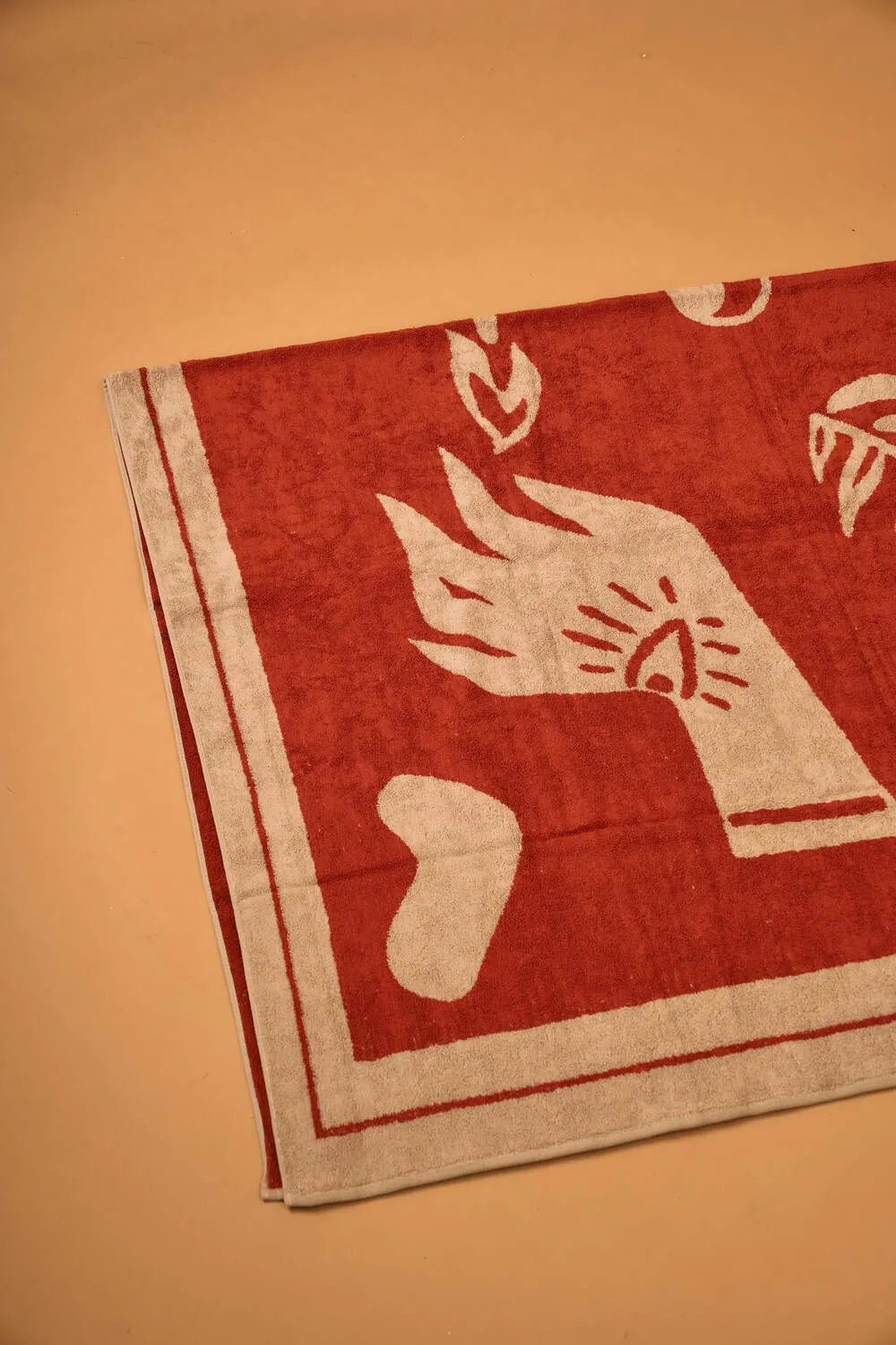 Low-Twist Cotton Cuddle Throw - Flameheart Mars