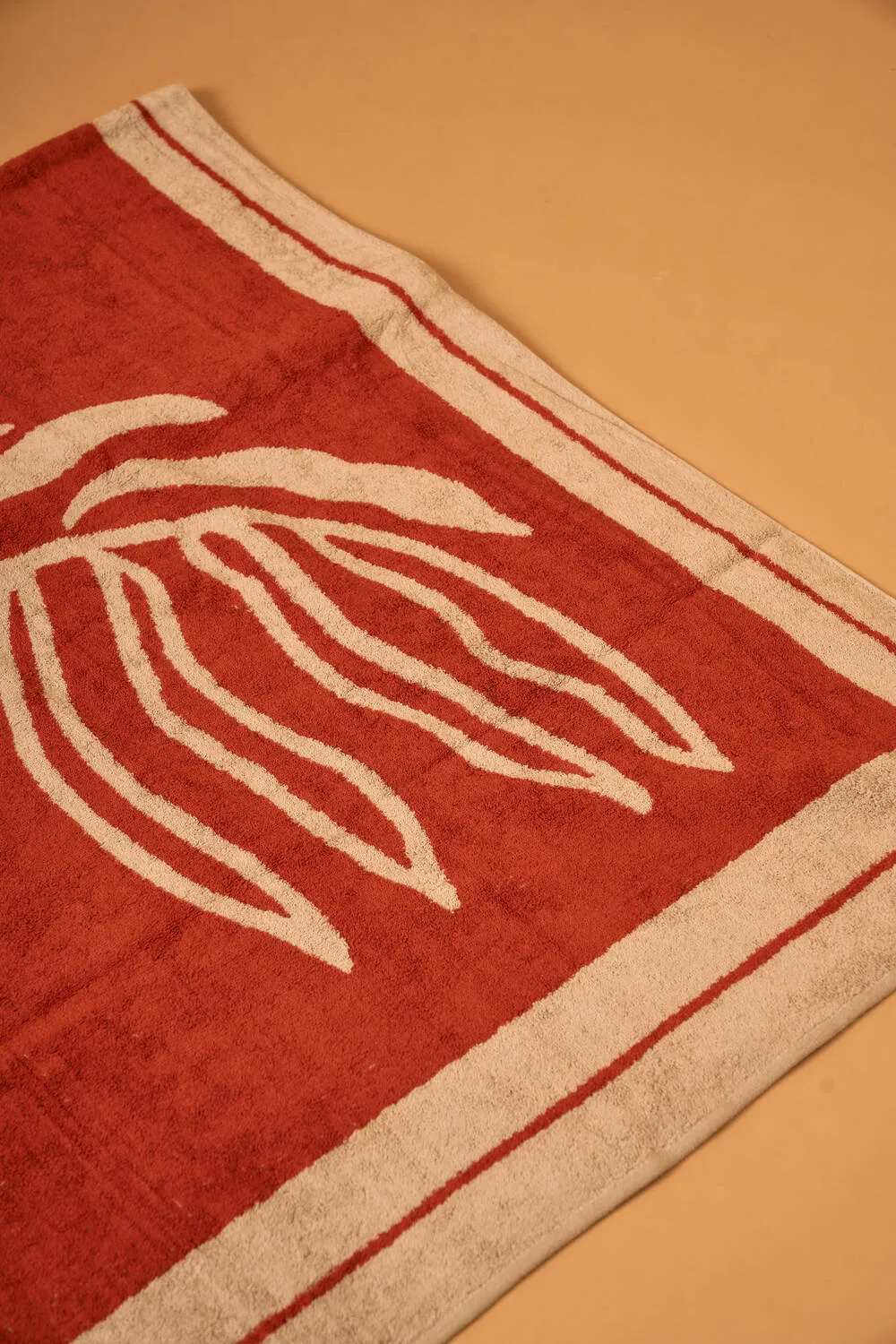 Low-Twist Cotton Cuddle Throw - Flameheart Mars