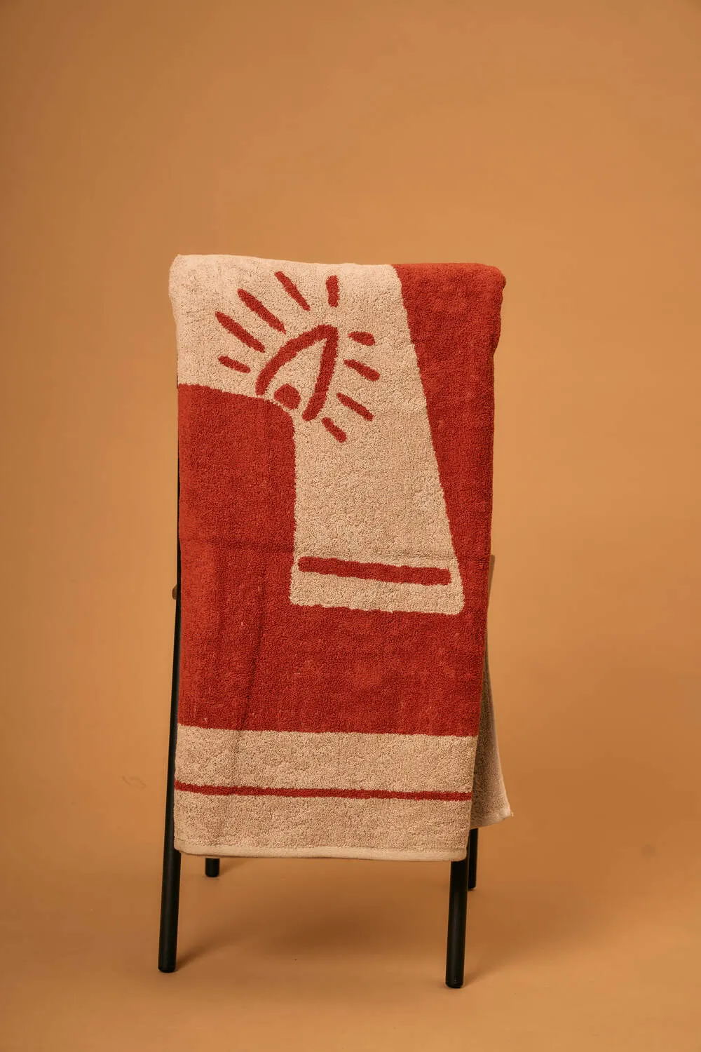 Low-Twist Cotton Cuddle Throw - Flameheart Mars
