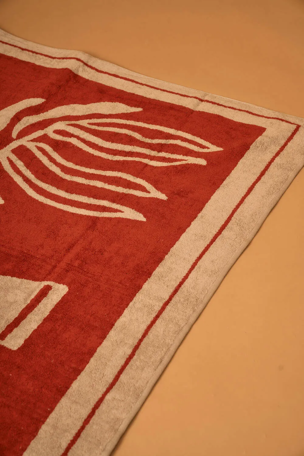 Low-Twist Cotton Cuddle Throw - Flameheart Mars