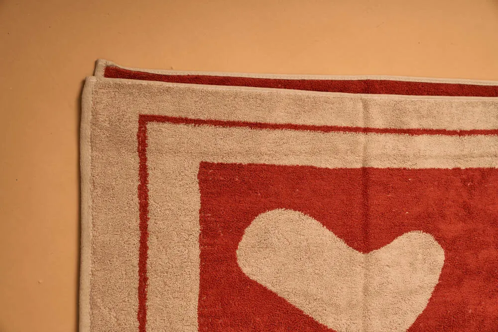 Low-Twist Cotton Cuddle Throw - Flameheart Mars