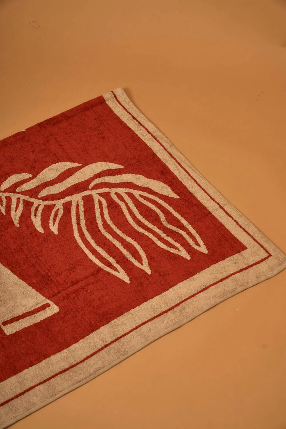 Low-Twist Cotton Cuddle Throw - Flameheart Mars
