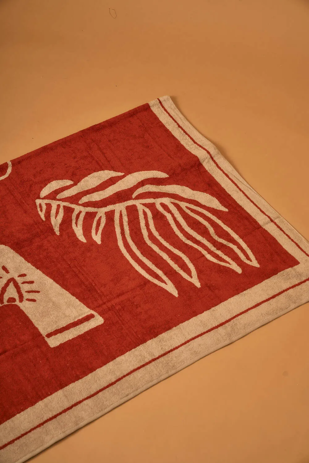 Low-Twist Cotton Cuddle Throw - Flameheart Mars