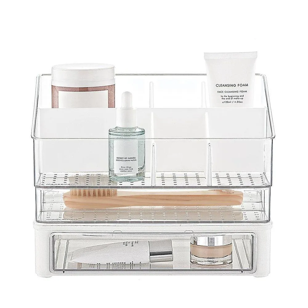 Madesmart Stackable Angled Vanity Bin