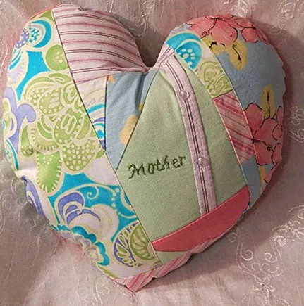 Memory Memorial Pillow Using Shirts