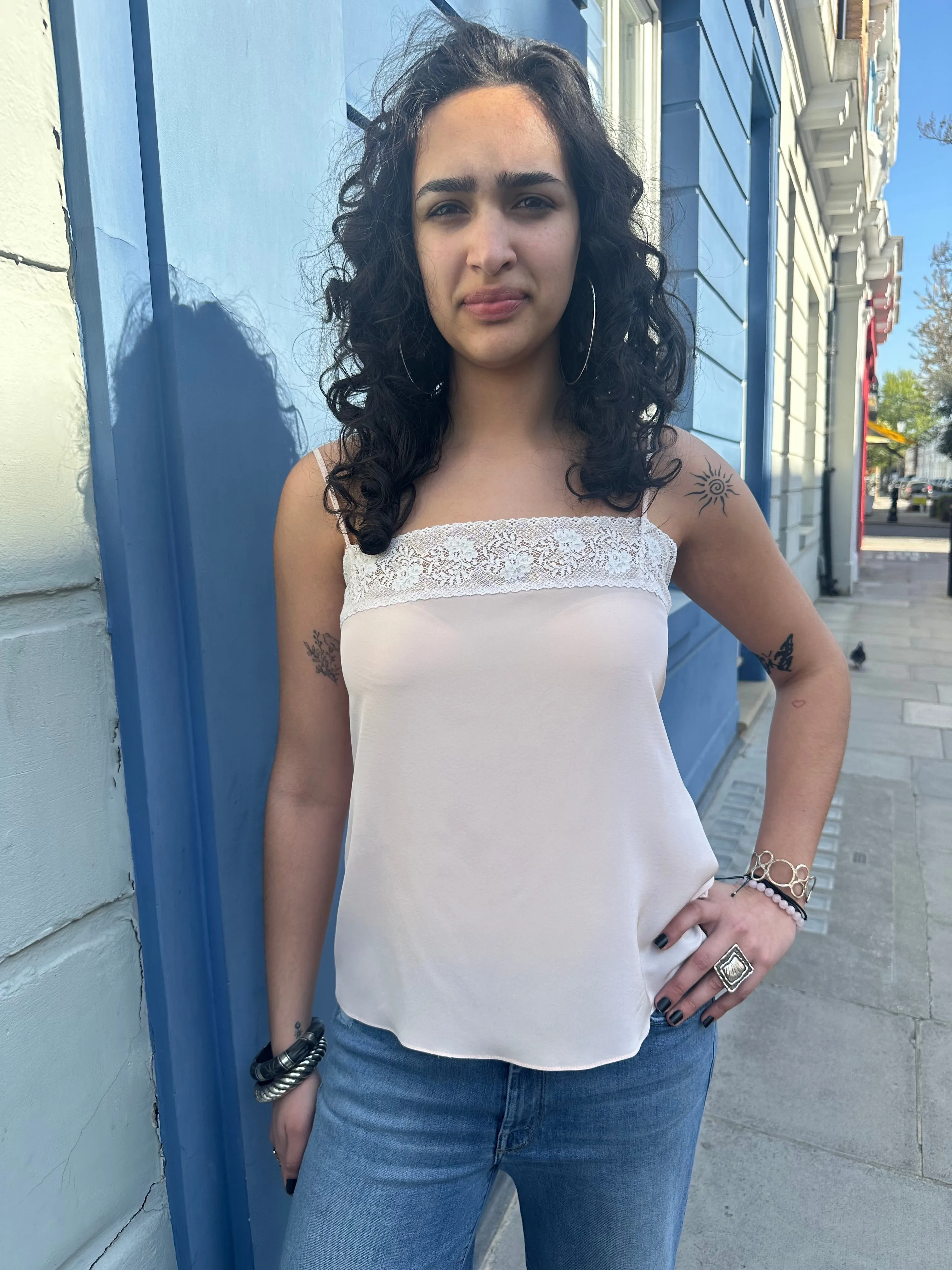 Mima Crepe de Chine Silk Cami