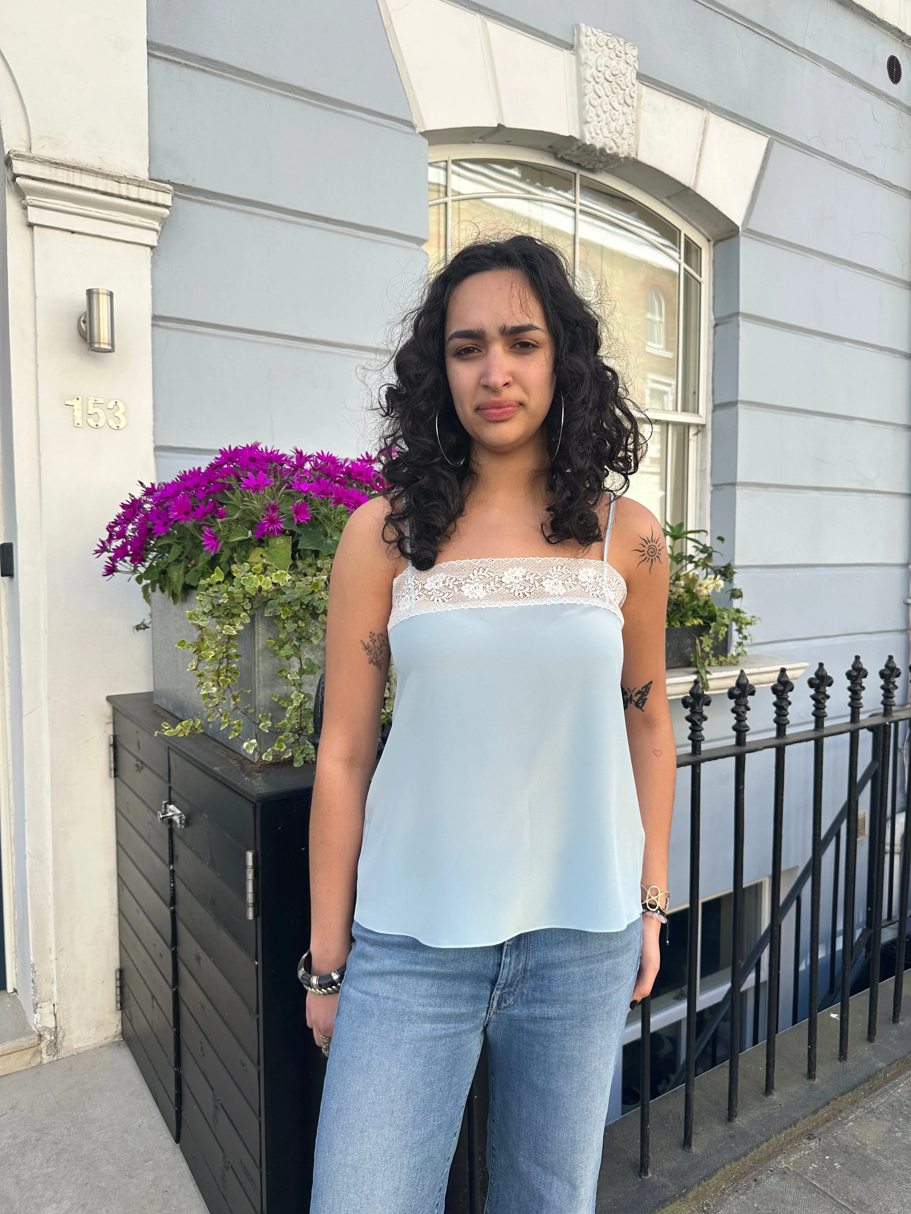 Mima Crepe de Chine Silk Cami