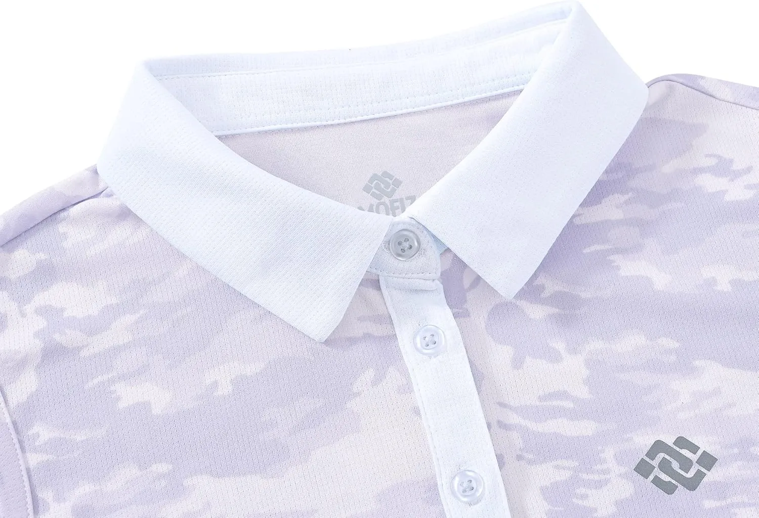 MoFiz Sleeveless Golf Polo Shirts for Women Quick Dry Camo Lightweight UPF 50  Sports Athletic Tank Tops for Casual Tennis