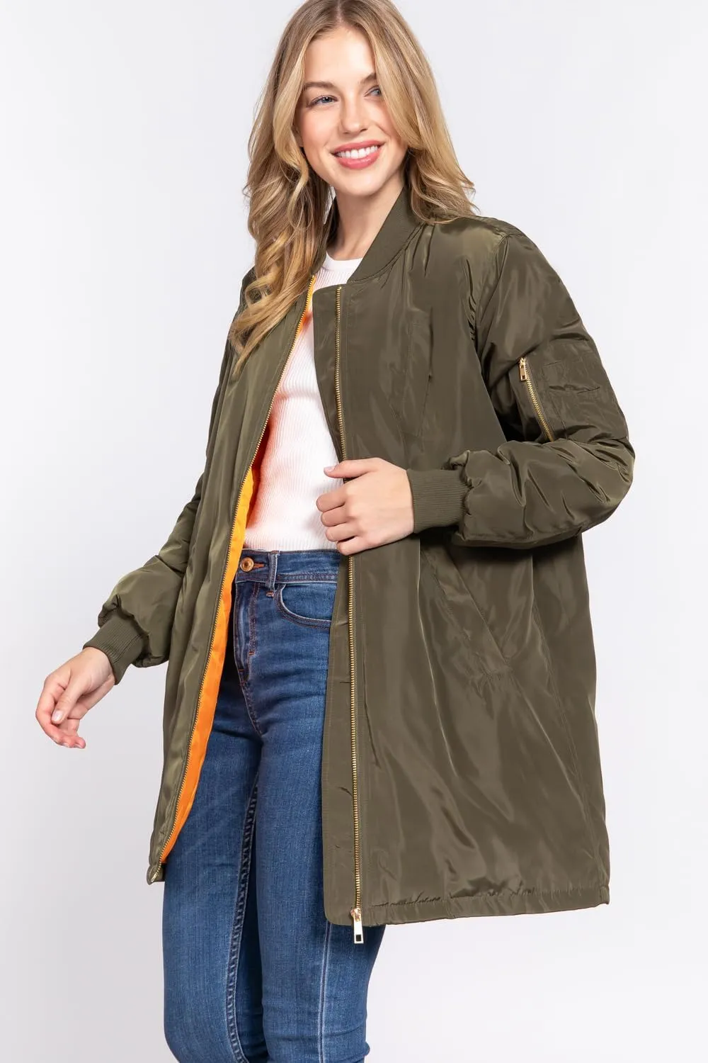 NE PEOPLE Womens Classic Quilted Various Styles Bomber Jacket Coat (S-3XL)