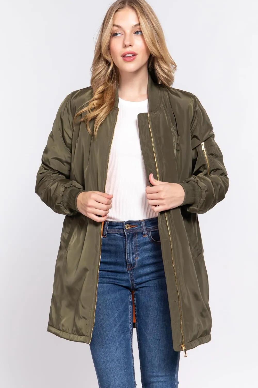 NE PEOPLE Womens Classic Quilted Various Styles Bomber Jacket Coat (S-3XL)