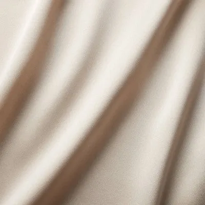 New - Standard Solid Silk Pillowcase Cream - Casaluna