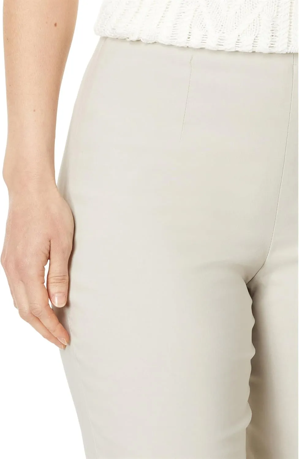NIC ZOE Women's Polished Wonderstretch Wide-Leg Crop
