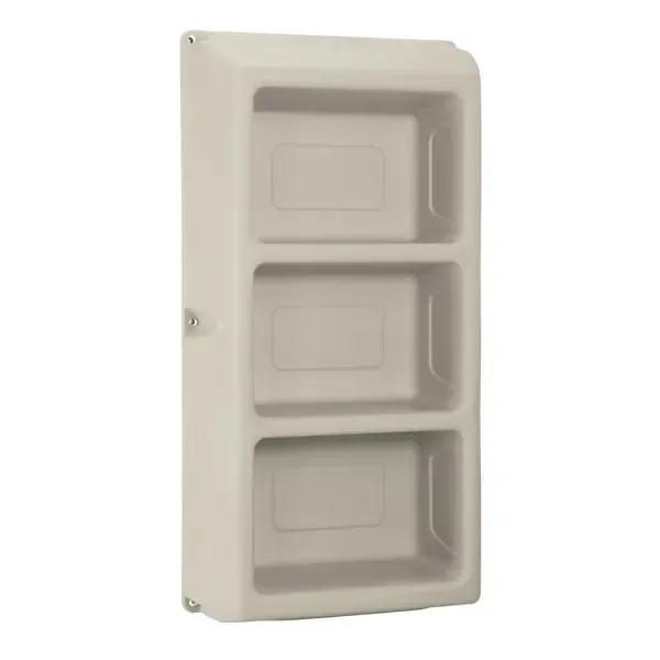 Norix ATN301 Attenda Wall-Mounted Three Shelf Storage Unit
