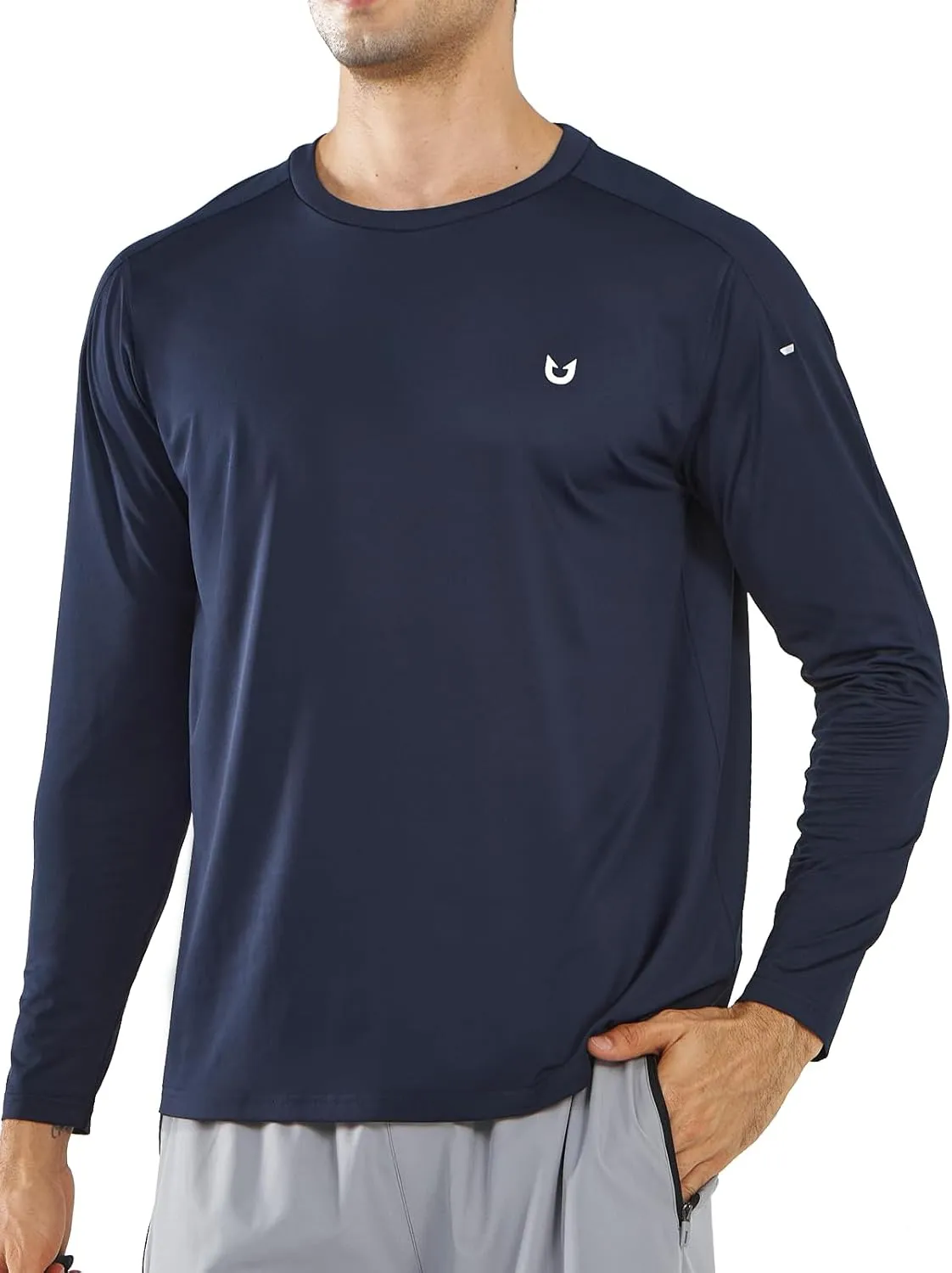 NORTHYARD Men's UPF 50  Sun Protection Shirts Long Sleeve Quick Dry Lightweight Shirt Fishing Hiking Rash Guard UV SPF