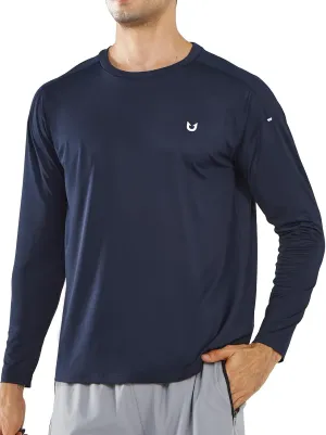 NORTHYARD Men's UPF 50  Sun Protection Shirts Long Sleeve Quick Dry Lightweight Shirt Fishing Hiking Rash Guard UV SPF