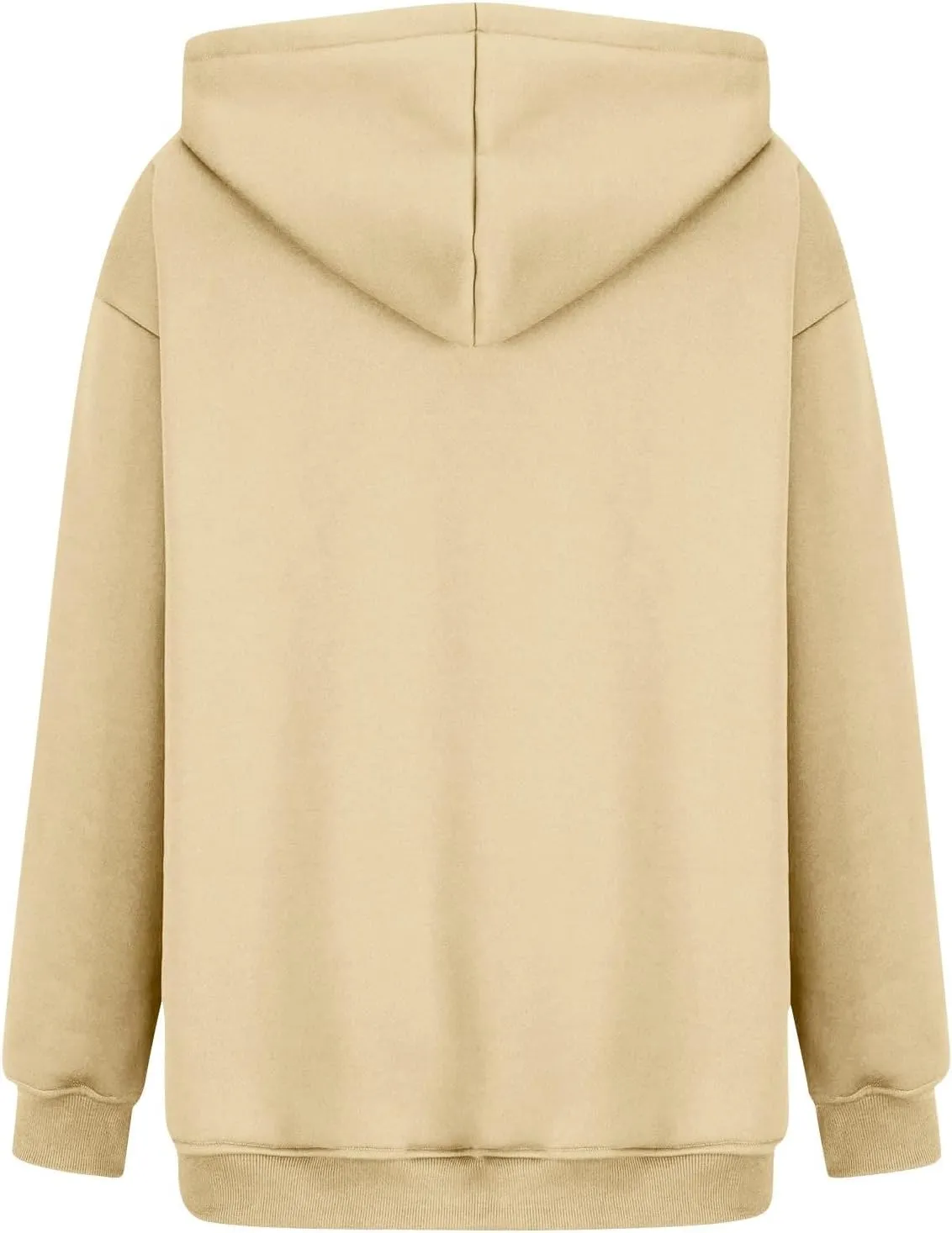 Oversized Hoodies for Women Cute Fleece Hooded Sweatshirt Pullover Long Sleeve Fall Preppy Sweatshirts with Pockets
