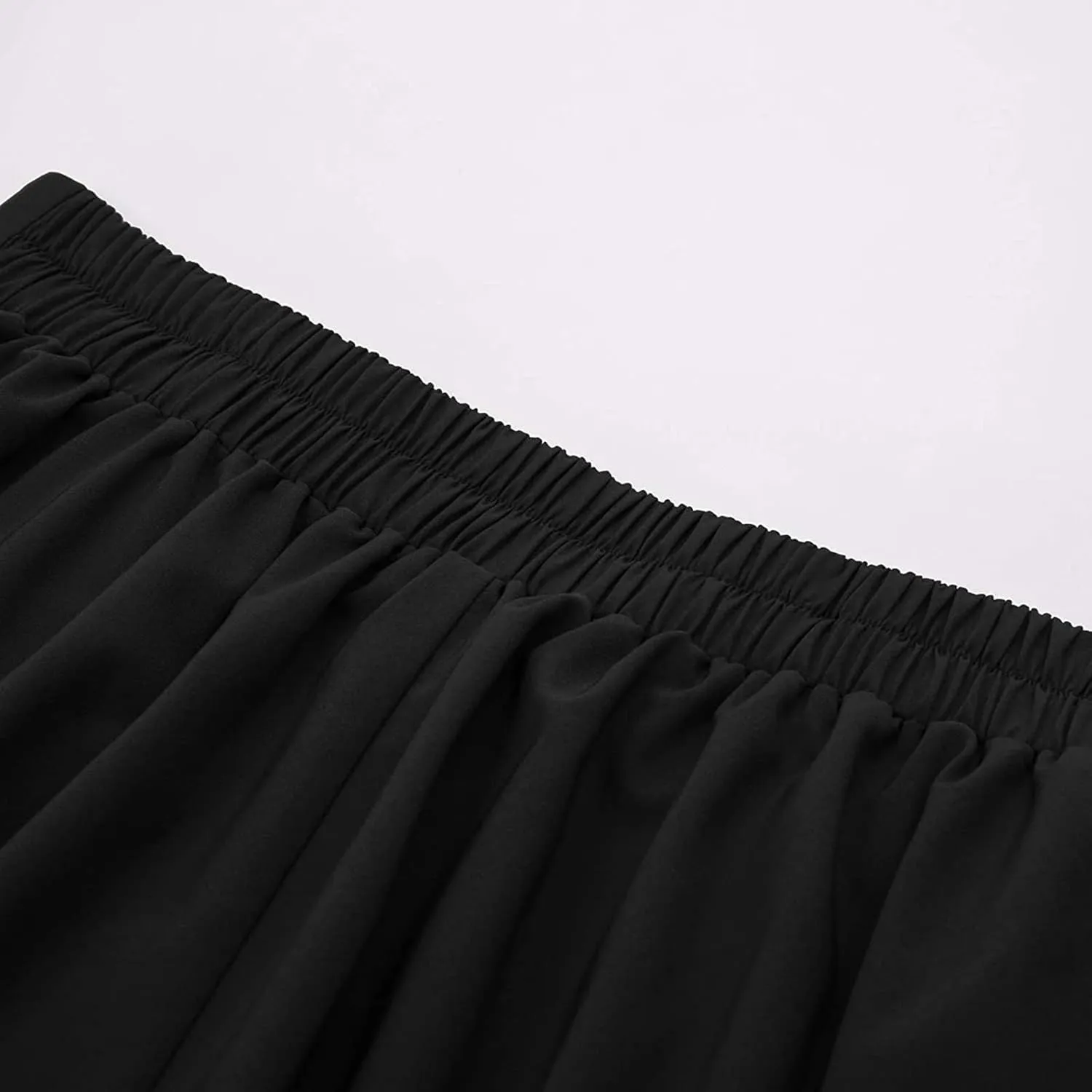 Plaid Skirts for Women High Waist A Line Bodycon Cute Midi Skirts Fall Winter Comfy Knee Length Skirt with Pockets