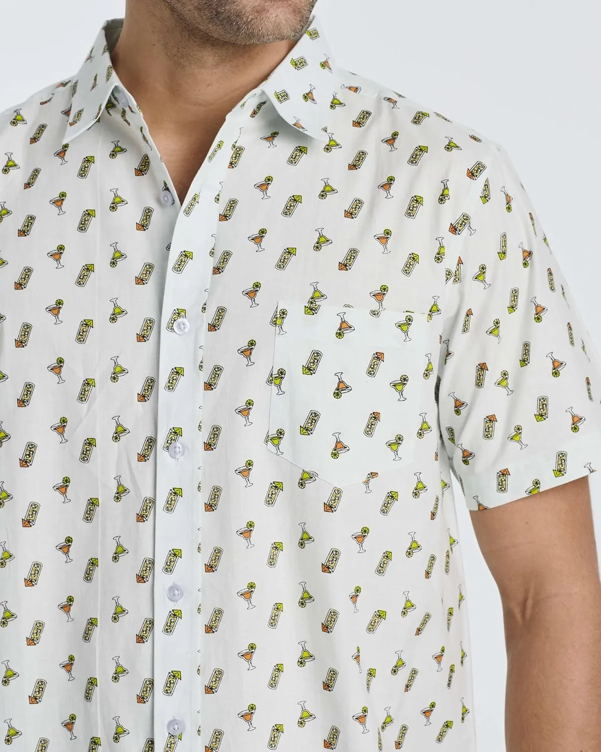 Real Essentials 3 Pack: Men's Regular-Fit Short-Sleeve Poplin Shirt (Available in Big & Tall)