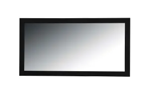 Rubeza 1420x800mm Luxury Framed Mirror - Black