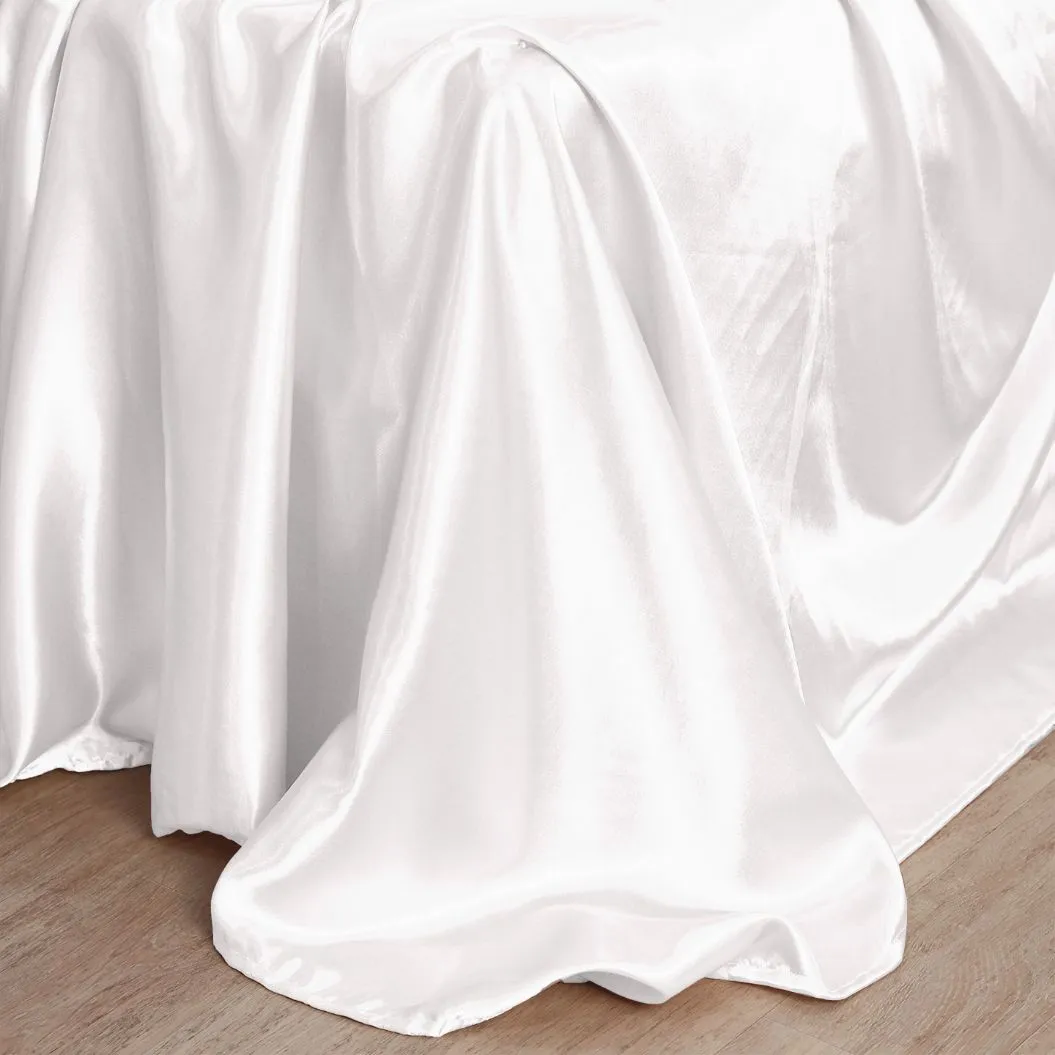 Sateen Silk Bedsheets