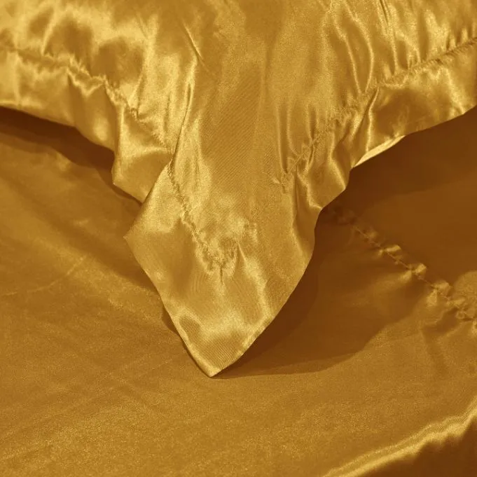 Sateen Silk Bedsheets