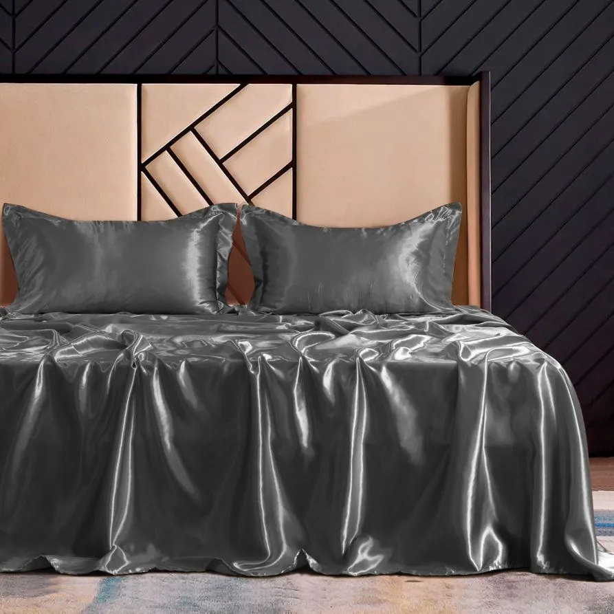 Sateen Silk Bedsheets