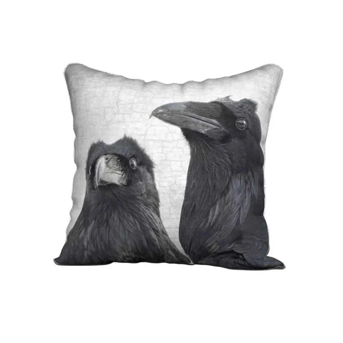 SCENES FROM A (RAVEN) MARRIAGE — Raven Cushion Cover — SALE