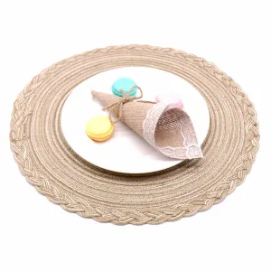 Set of 4 Round Table Placemats