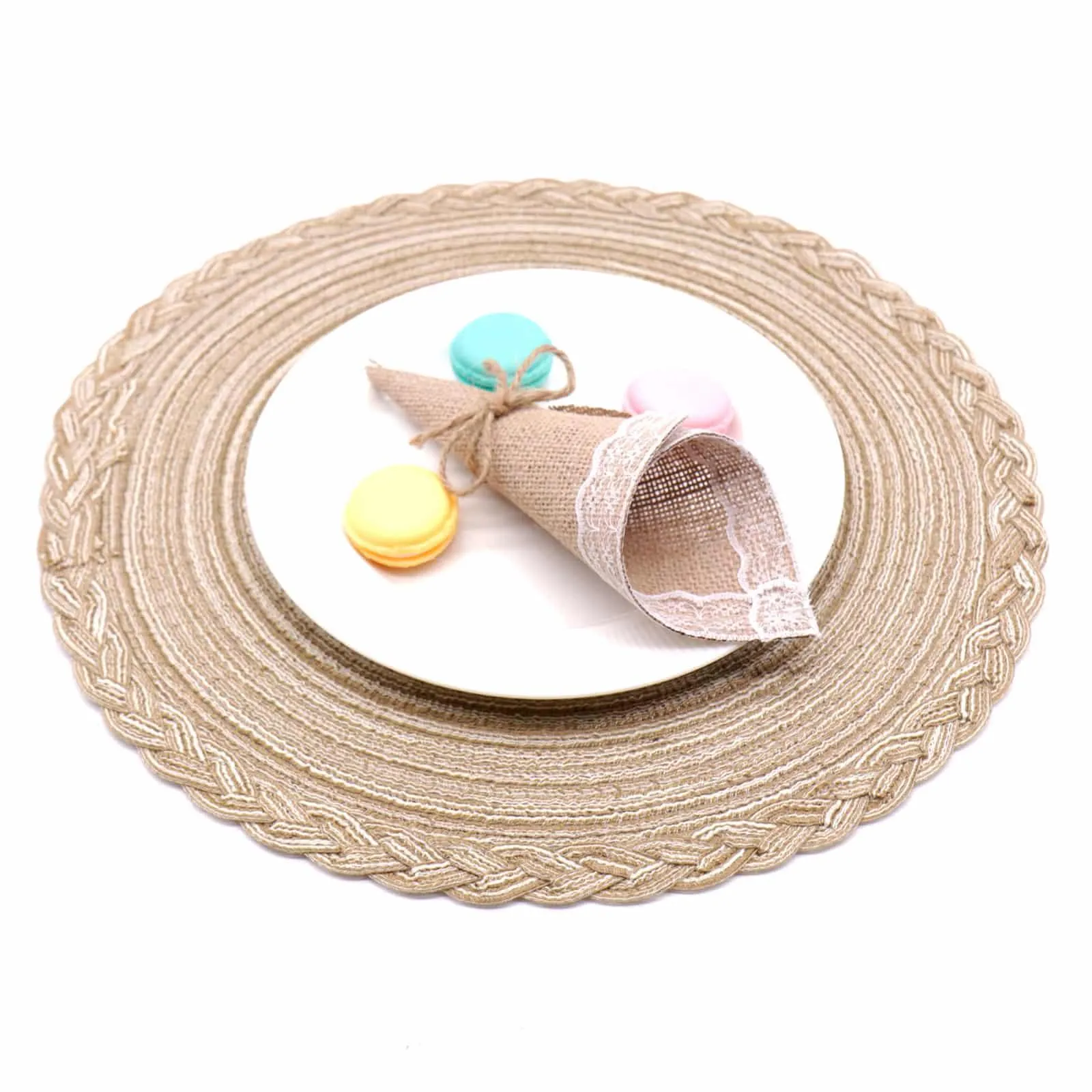Set of 4 Round Table Placemats