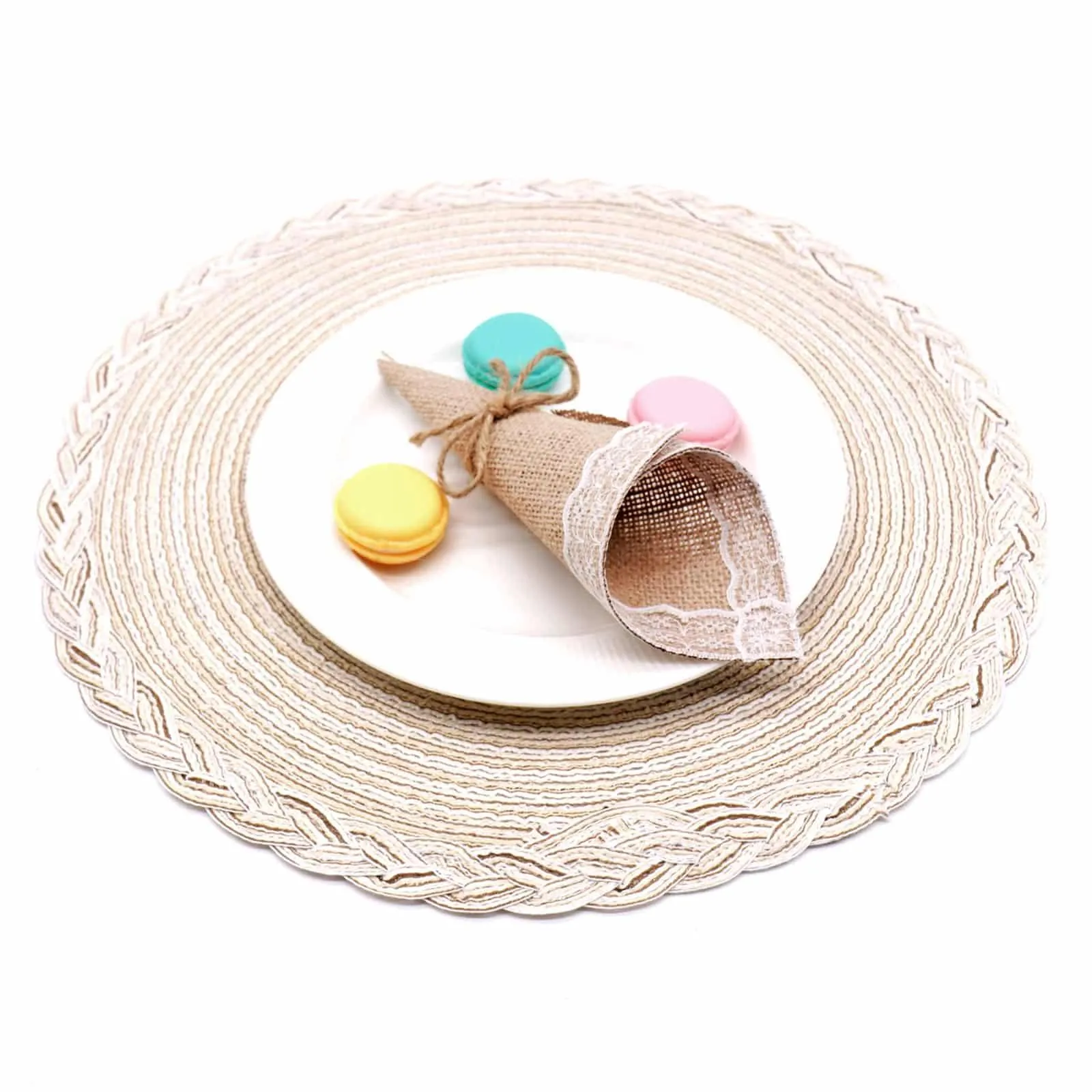 Set of 4 Round Table Placemats